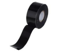 FINGERINSPIRE 5m Ruban D'Étanchéité Auto-Agglomérant Silicone 27mm Large Noir Ruban Adhésif Silicone Antidérapant Long Rubans Résistant Chaleur pour Réparation Urgence de Pipeline Bandage de Câble