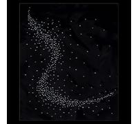 FINGERINSPIRE 6 Feuille de Transferts Thermocollants à Paillettes en Strass à Motif Étoile et Rivière 2Mm 3Mm Patch Rond Plat en Strass Thermofusible pour Vêtements Décoration DIY