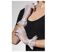 Smiffy's Gants sans doigts en dentelle