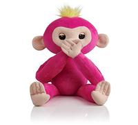 Fingerlings Hugs - Peluche interactive singe rose Bella