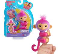 Fingerlings Interactive Baby Monkey Purple Charli With Sound