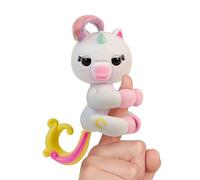 WowWee Licorne interactive Fingerlings Lulu – Réagit au toucher, 70+ sons (Blanc)