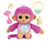 Fingerlings le Singe Interactif Care n' Cuddles Harper 150 sons et réactions Comprend 4 jeux amusants ainsi qu'un mode veilleuse