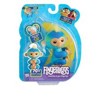 Fingerlings Monkey Blue Leo figurine interactive
