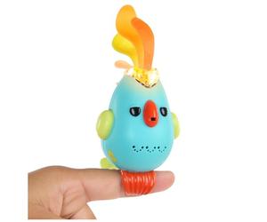 Fingerlings Sweet Tweets Interactive Bird : Lionel, enregistre et Joue des Messages Secrets, Plus de 40 Sons et réactions, Bleu