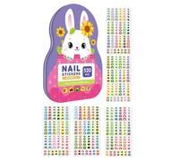 Fingernageldekoration Stück - Nagelsticker Für Mädchen | Selbstklebend Cartoon Fingernagel Dekoration Abziehbilder, Niedliche Nagelsticker, Für Mädchen, Kinder, Töchter Und Kleinkinder