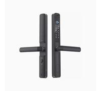 Fingerprint+Digits Pad+RFID Card+APP f/Narrow Side Sliding Door &Folio Door Lock (ODS-S2-Right-Black)