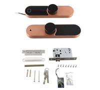 Fingerprint Password Lock Bluetooth APP Control Card Unlock Home Security for Office Hotel Door
