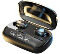 Fingerprint Touch Fast Charge Voice Control Game 9D Sound Effect Bluetooth 5.2 Wireless Binaural Stereo Call Music Headset Led Display Multi-Point Connection Sports Waterproof Headset