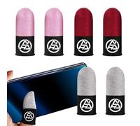 Fingerschutz - Schweißfeste Game Finger Sleeves - Fingerbandage | Im Dunkeln Leuchtende Daumenhüllen Für Einen Reibungslosen Betrieb Extrem Dünne Fingerhüllen Passen Auf Telefon-Tablet-Geräte