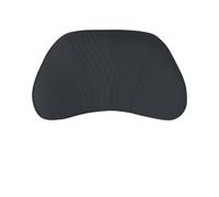 FINGSHEA Car Seat Neck Coussin de siège Auto, Appui-tête, Coussin de Dos, Soutien Lombaire Universel de Luxe, Couette pour la tête et la Taille Coussin De Voiture(Black Lumbar 1pcs)