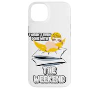 Fini avec Le W nd Paresseux déclaration Bureau collègue de Travail Coque pour iPhone 14 Plus