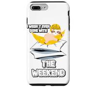 Fini avec Le W nd Paresseux déclaration Bureau collègue de Travail Coque pour iPhone 7 Plus/8 Plus