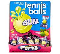 Fini balle de tennis Booom Chewing Gum, 200 pieces