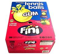 Fini balle de tennis Booom Chewing Gum, 200 pieces
