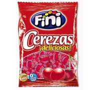 Fini Cerises Dragéifiées, Cerezas Deliciosas, Garniture pour Gâteaux et Muffins, Pack de 3 Sachets de 80g