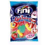 Fini Galaxy Mix Bonbons Gélifiés Colorés, Assortiment de Confiseries Sucrées, Sachet de 90g, Lot de 3