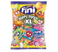 Fini Happy Party XL Mélange de Bonbons pour Fête, Assortiment Joyeux, Grand Sachet 500g