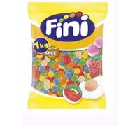 Fini Lágrimas Gommes en Forme de Larme, Goût Fruité, Sachet de 1 kg