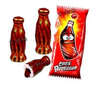 FINI Lot de 100 bouteilles de cola remplies de liquide pour bonbons et bonbons