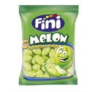 Fini Melon Gommes, Bonbons Gélifiés Goût Melon, Pack de 3 Sachets de 90g