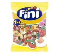 Fini Mix Gommes Acides, Assortiment de Bonbons Acidulés, Grand Sachet de 1 kg