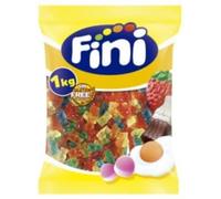 Fini Oursons Bonbons Gélifiés, Paquet de 1 kg, Format Économique