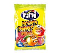 Fini - Sachet Anneaux Peche - 100g