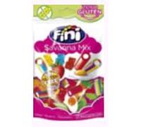 Fini Savanna Mix Bonbons Gélifiés Sans Gluten, Assortiment de Fruits avec Brillance Sucrée, 160g