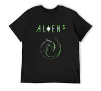 finire Alien 3 1992 Movie Poster Mens T Shirt V3 Aliens Film Horror Black XL