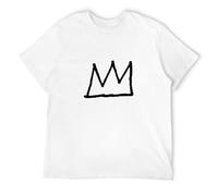 finire Basquiat Crown | Mens T-Shirt White L