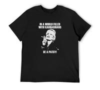 finire in A World Filled with Kardashians Be A Patsy Men's T Shirt Black L