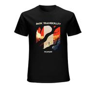 finire Men's Dark Tranquillity Moment Swedish Death Metal Band T-Shirt Black Size L