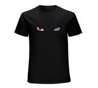 finire Men's Sharingan Rinnegan Eyes T Shirt Black Size XL