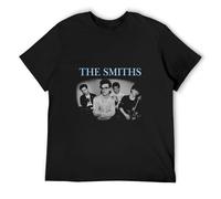 finire The Smiths Vintage Mens T-Shirt The Smiths Music Band Black Shirt Black XL