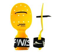 Finis Bolster Paddles de natation Jaune