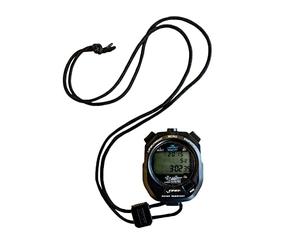 FINIS Chronomètre 3x-100M Memory Noir | Mémoire de 100 Temps Intermédiaires, Mode Technique de Nage, Écran Facile à Lire, Équipement de Natation Essentiel pour