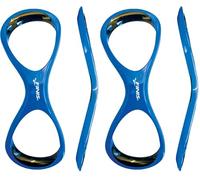 Finis Paddles Avant-Bras Fulcrum Jr pour Enfants de Moins de 12 Ans Bleu (Lot de 2)