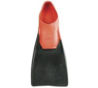 FINIS Palmes longues et flottantes - Palmes de natation pour hommes, femmes et enfants - Palmes de natation pour améliorer l'alignement du corps - Adulte S (Homme 3-5/Femme 4-6), Rouge/Noir