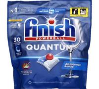 Finish Capsules lave vaisselle quantum powerball - Le pack de 30, 312g