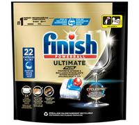 Finish Capsules lave-vaisselle ultimate plus tout en 1 - Le sachet de 22 lavages, 268g