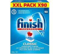 Finish Pack de 90 Lave Vaisselles Tablettes Classic Power Ball
