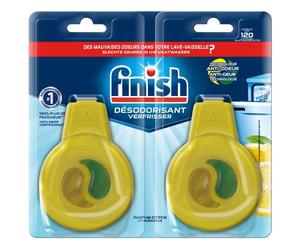 Finish Désodorisant Parfum Citron/Citron Vert Duo Pack - lot de 2 (4 unités)