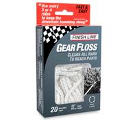 Finish Line - Fils de nettoyage Gear Floss - Nettoyant vélo 20 Pieces