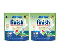 Finish Lot de 3 paquets de 30 capsules Lave-Vaisselle Ultimate 0%