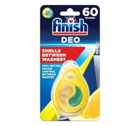 Finish Lot de 4 désodorisants pour lave-vaisselle Citron et citron vert avec contrôle du parfum