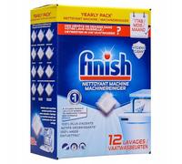 Finish - Nettoyant machine 2x plus dégraissant 12 tablettes - 204 G