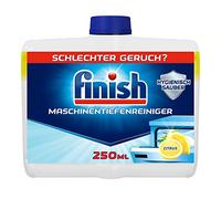 Finish Nettoyant pour vitres de machine Citrus - Nettoyant liquide contre le calcaire et la graisse pour un lave-vaisselle propre - Pack économique de 1 x 250 ml de nettoyant pour machine à parfum citron