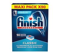 Finish Pack de 90 Lave Vaisselles Tablettes Classic Power Ball