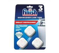 Finish Pastilles nettoyantes pour lave-vaisselle, 53 g, 3 comprimés, jusqu'à 3 mois de nettoyage